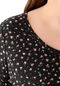 Plus Short Sleeve Printed T-Shirt