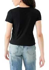 Women's Ribbed Knit Top