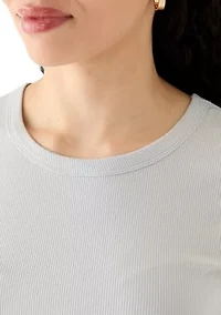 Women's Ribbed Knit Top