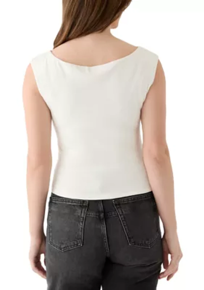 Women's Boat Neck Tank Top