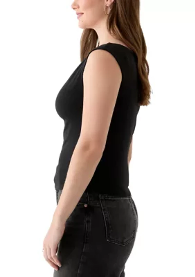 Women's Boat Neck Tank Top