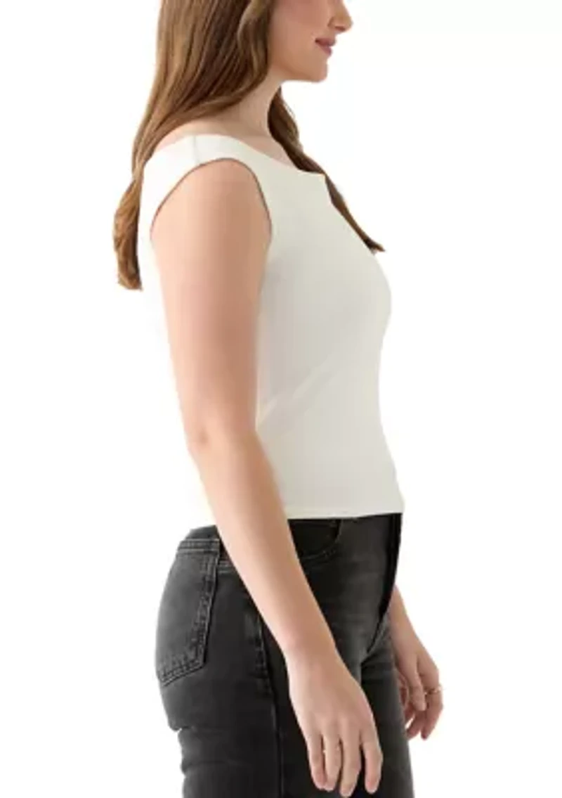 Women's Boat Neck Tank Top
