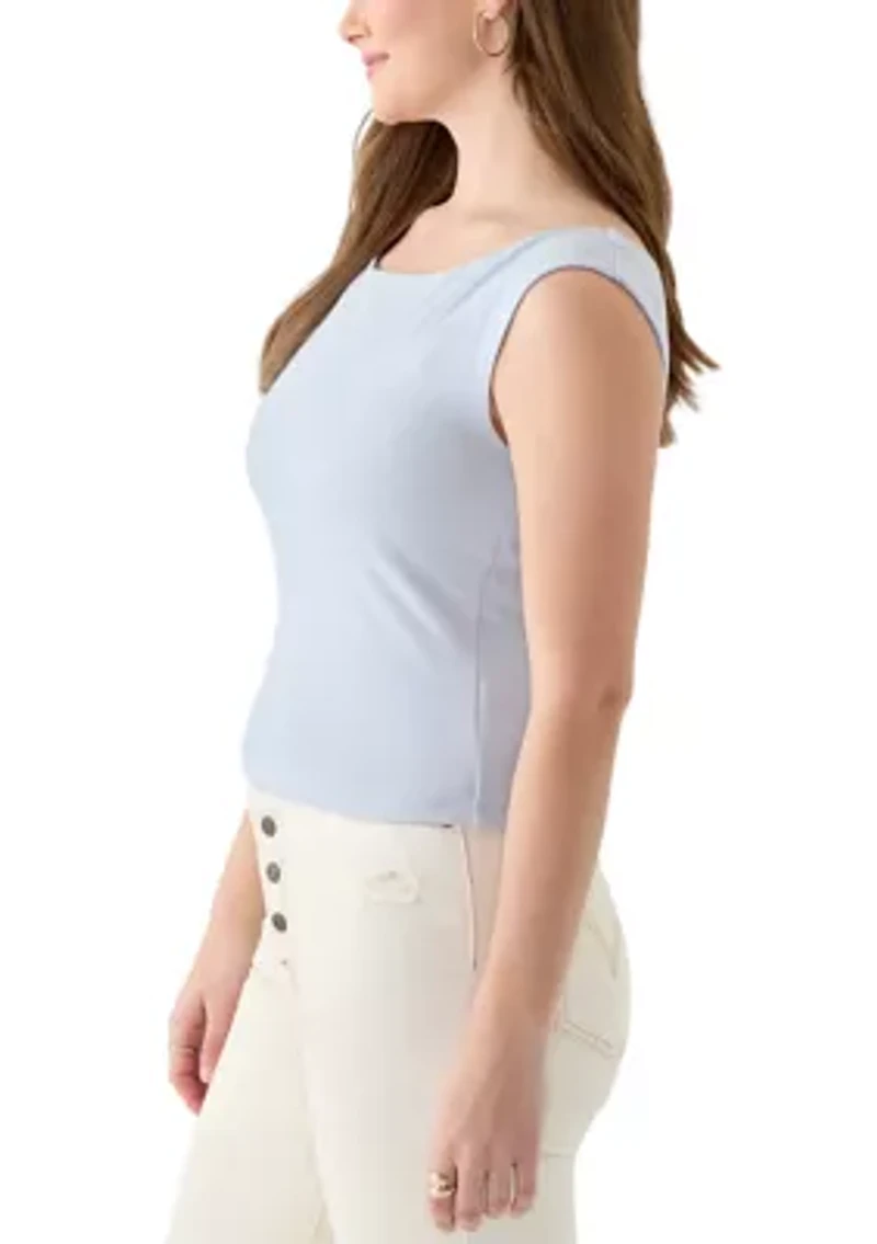 Women's Boat Neck Tank Top