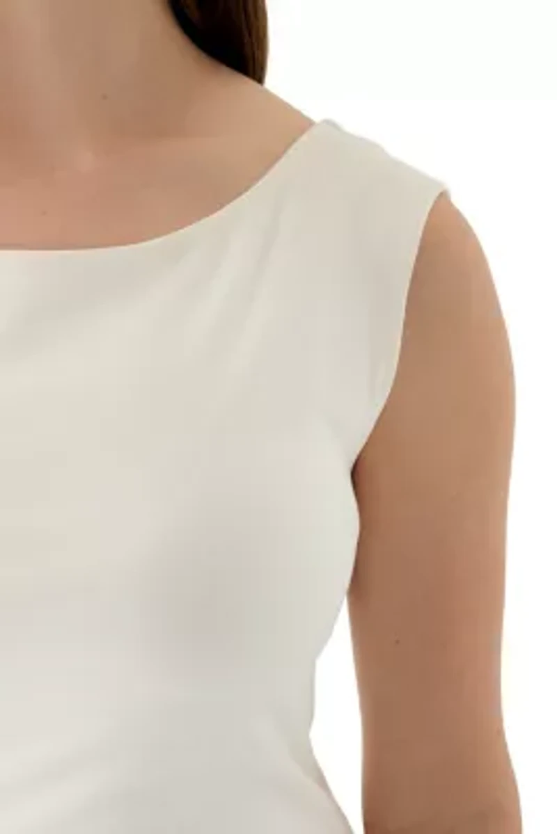 Women's Boat Neck Tank Top