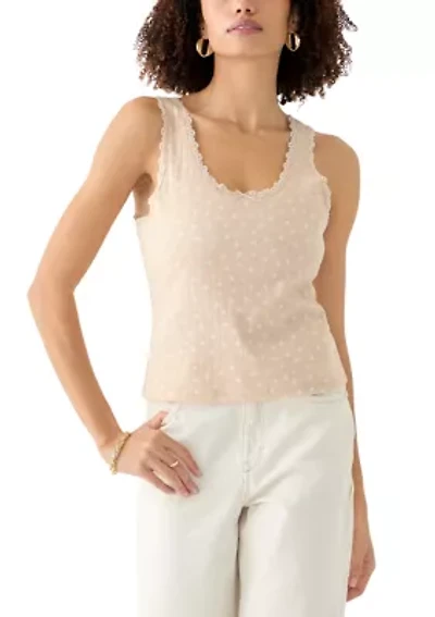 Women's Pointelle Tank Top