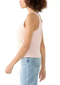 Women's Pointelle Tank Top