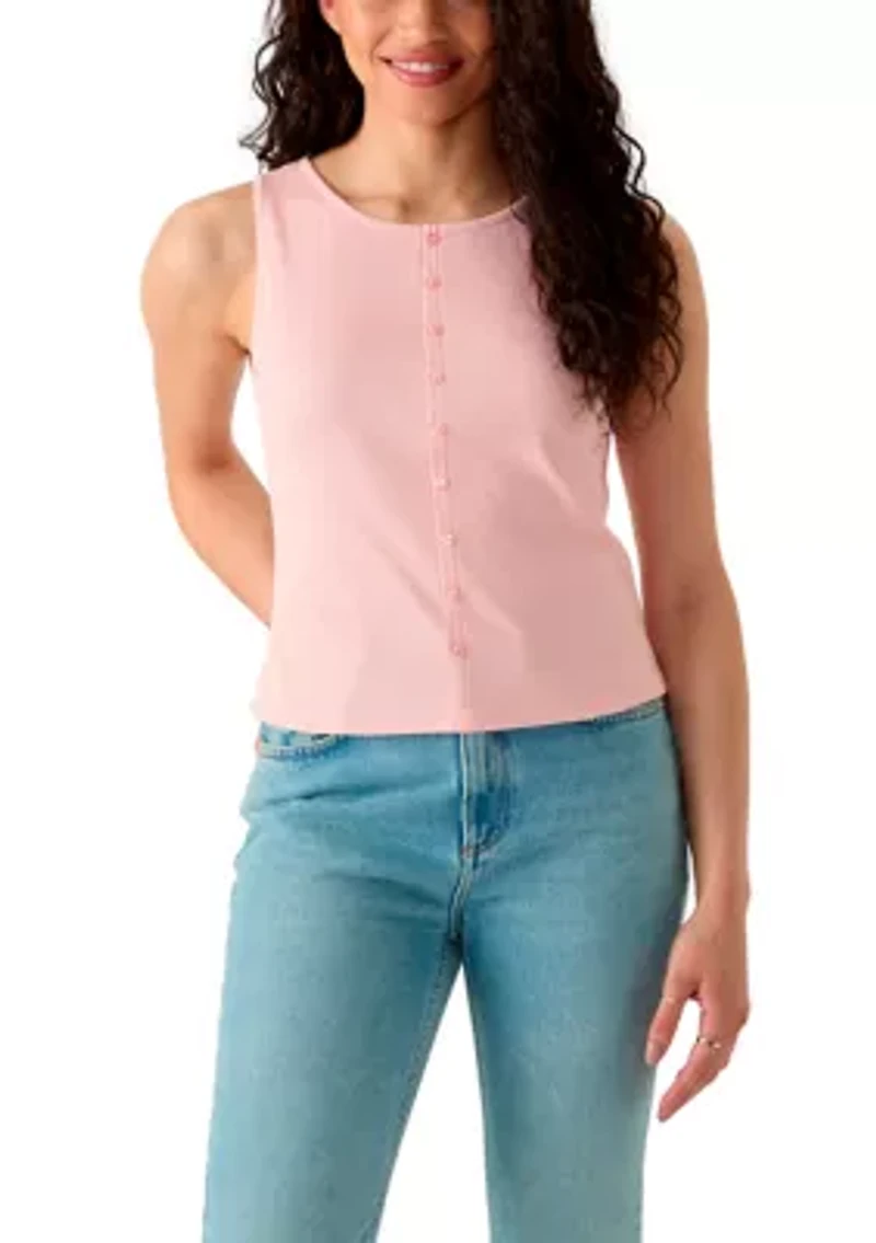 Women's Button Up Tank