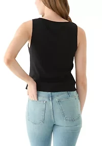 Women's Button Up Tank