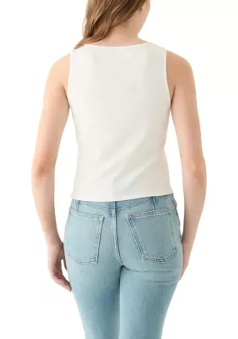 Women's Button Up Tank