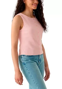 Women's Button Up Tank