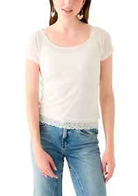 Women's Scoop Neck Knit Top