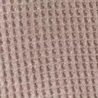 Women's Short Sleeve Waffle Knit V-Neck T-Shirt