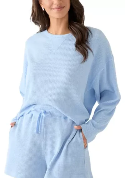 Women's Crew Neck Knit Top