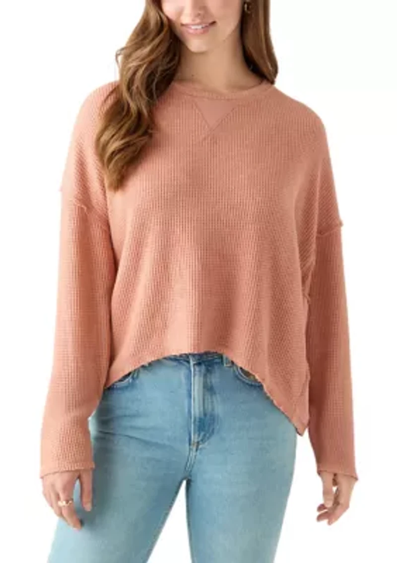 Women's Crew Neck Knit Top