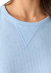 Women's Crew Neck Knit Top