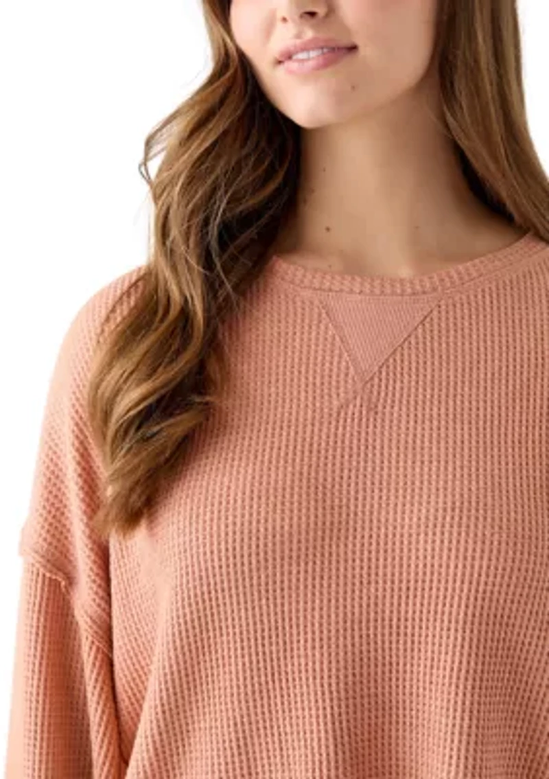 Women's Crew Neck Knit Top