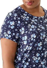 Plus Short Sleeve Graphic T-Shirt