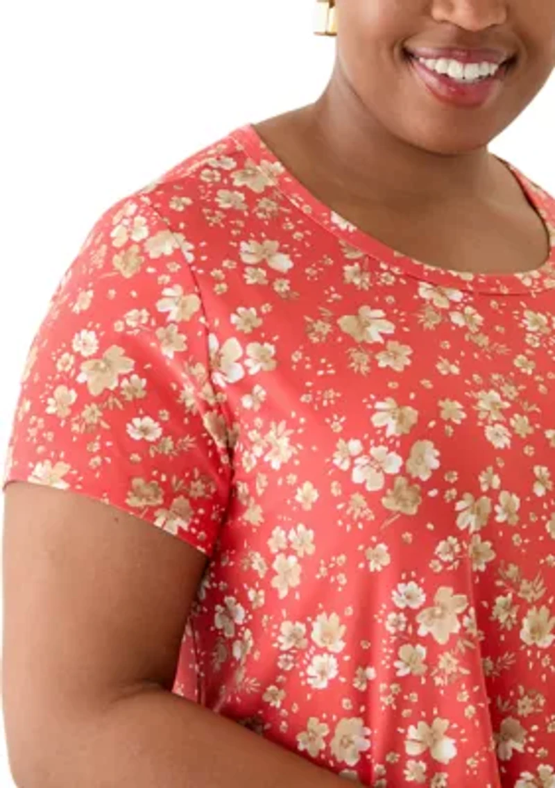 Plus Short Sleeve Graphic T-Shirt