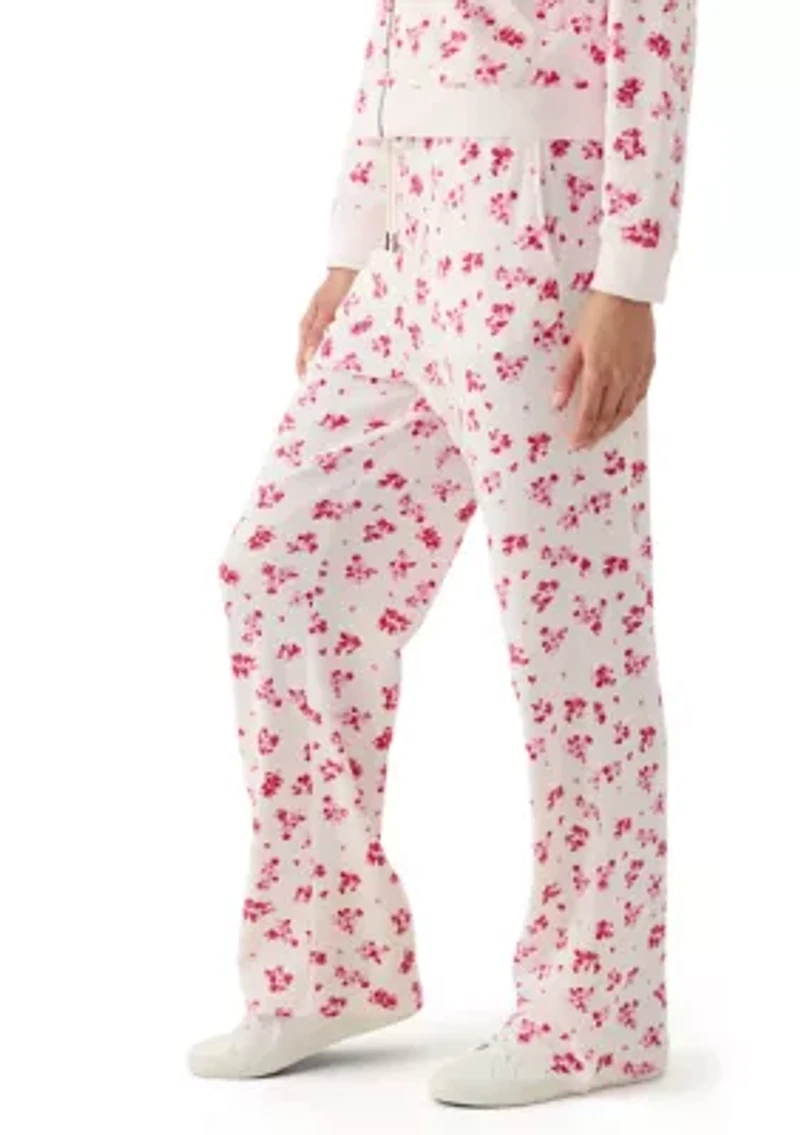 Waffle Wide Leg Pants