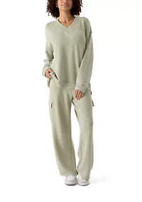 Women's Wide Leg Cargo Pants