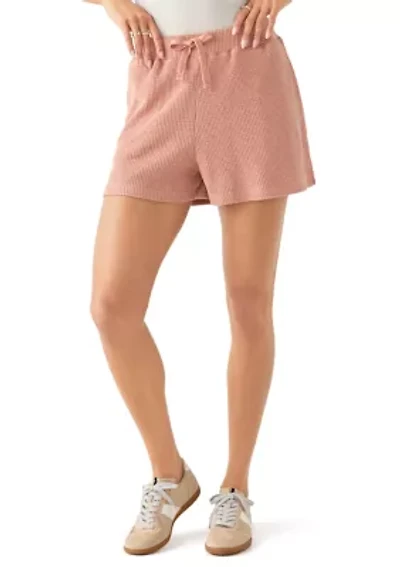 Women's Waffle Knit Shorts