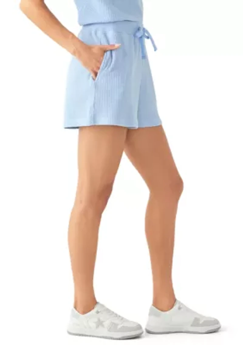 Women's Waffle Knit Shorts