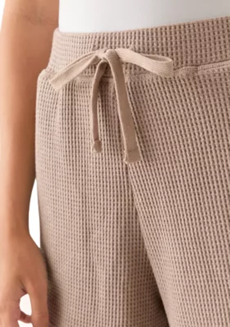 Women's Waffle Knit Shorts
