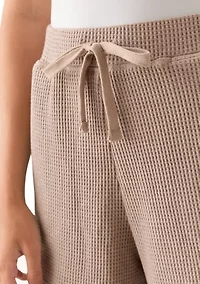 Women's Waffle Knit Shorts