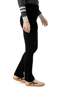 Women's Foldover Waist Flare Pants
