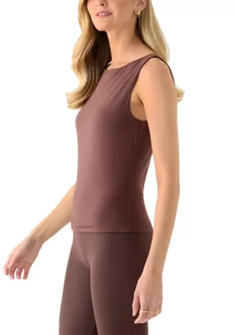 Women's Hi-Neck Tank Top