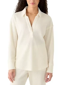 Women's Johnny Collar Top