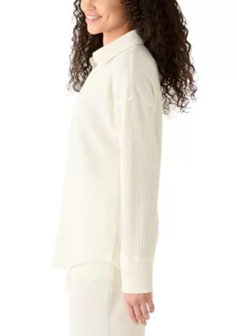 Women's Johnny Collar Top