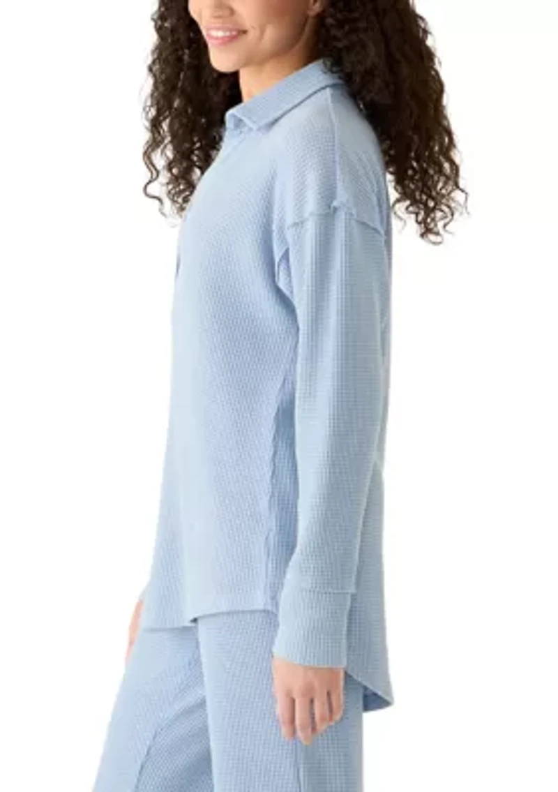 Women's Johnny Collar Top