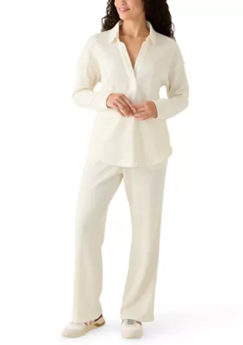 Women's Johnny Collar Top