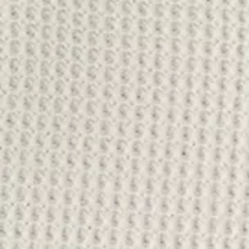 Plus Long Sleeve Waffle Crew Neck Top