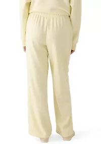 Women's Wide Leg Sweatpants with Appliqué