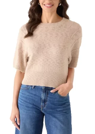 Women's Crew Neck Raglan Sleeve Jersey Top