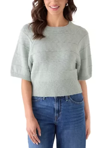 Women's Crew Neck Raglan Sleeve Jersey Top