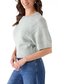 Women's Crew Neck Raglan Sleeve Jersey Top