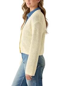 Women's Button Front Cardigan