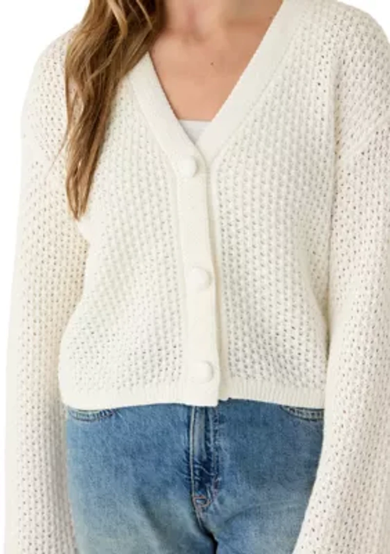 Women's Button Front Cardigan