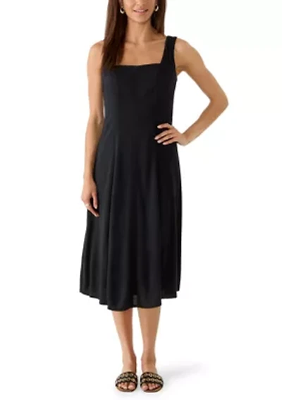 Women's A-Line Midi Dress