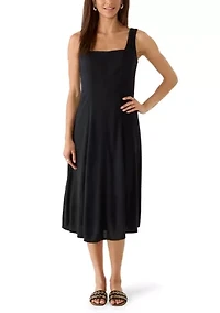 Women's A-Line Midi Dress