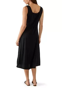 Women's A-Line Midi Dress