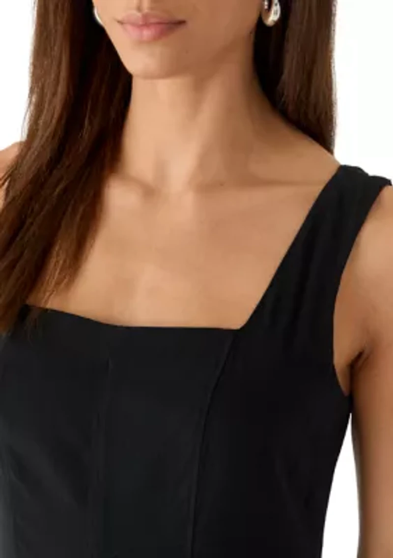 Women's A-Line Midi Dress