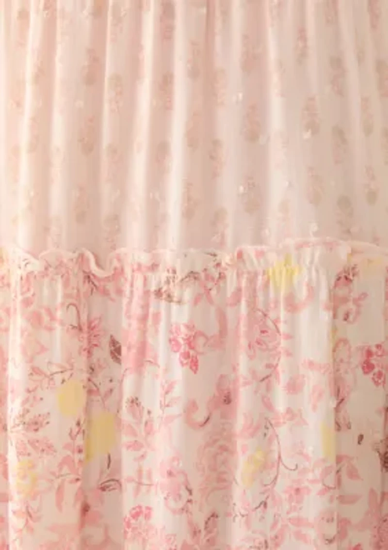 Women's 3 Tier Ruffle Midi Skirt