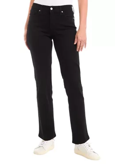Women's Mid Rise Straight Jeans