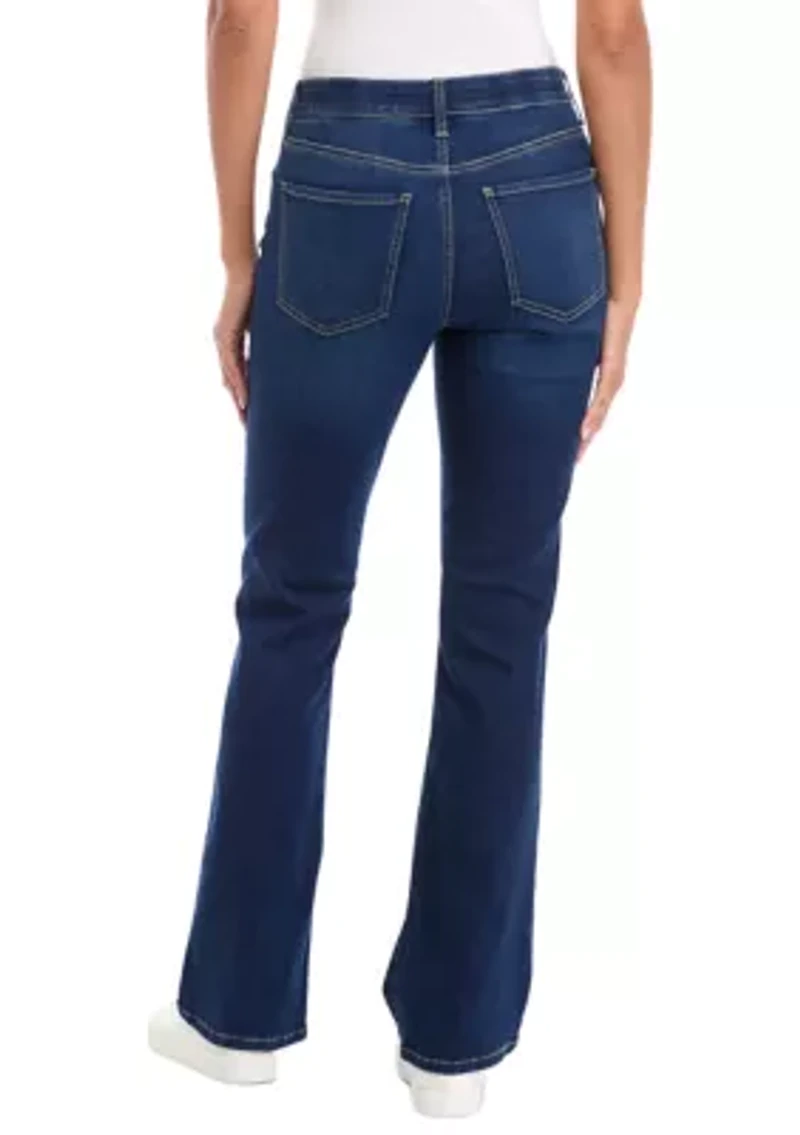 Women's Mid Rise Bootcut Jeans