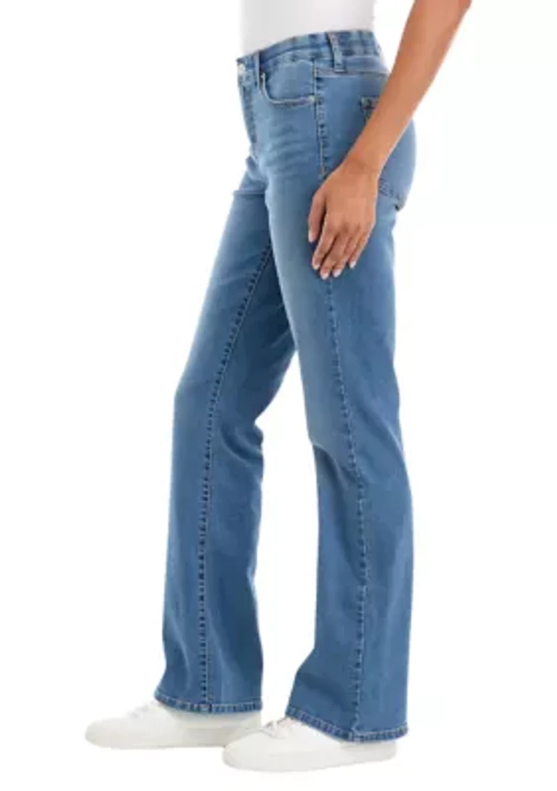 Women's Mid Rise Bootcut Jeans