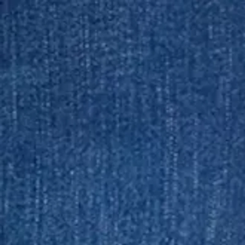 Plus Mid Rise Straight Stretch Jeans